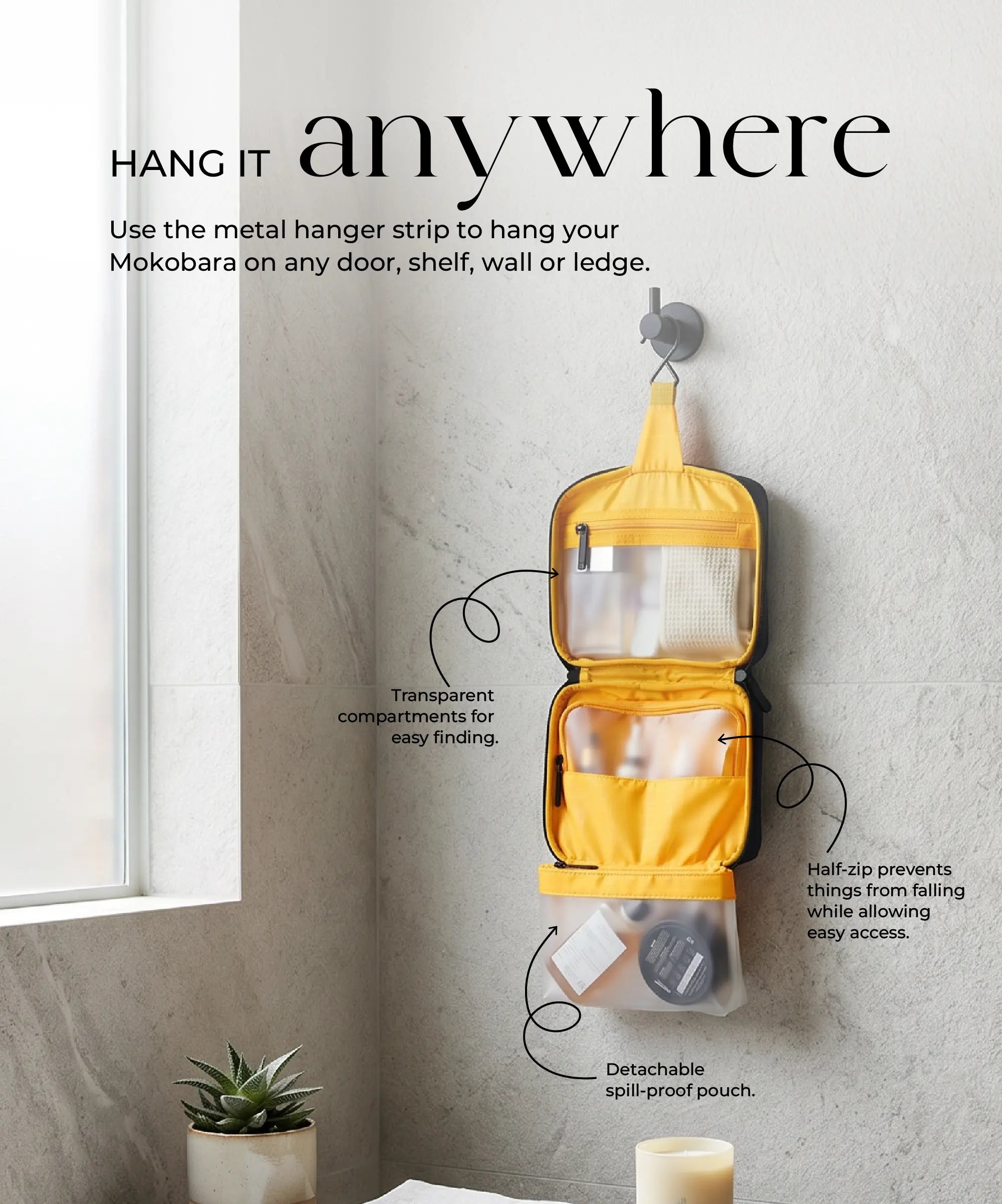 Hanging Toiletry Bag