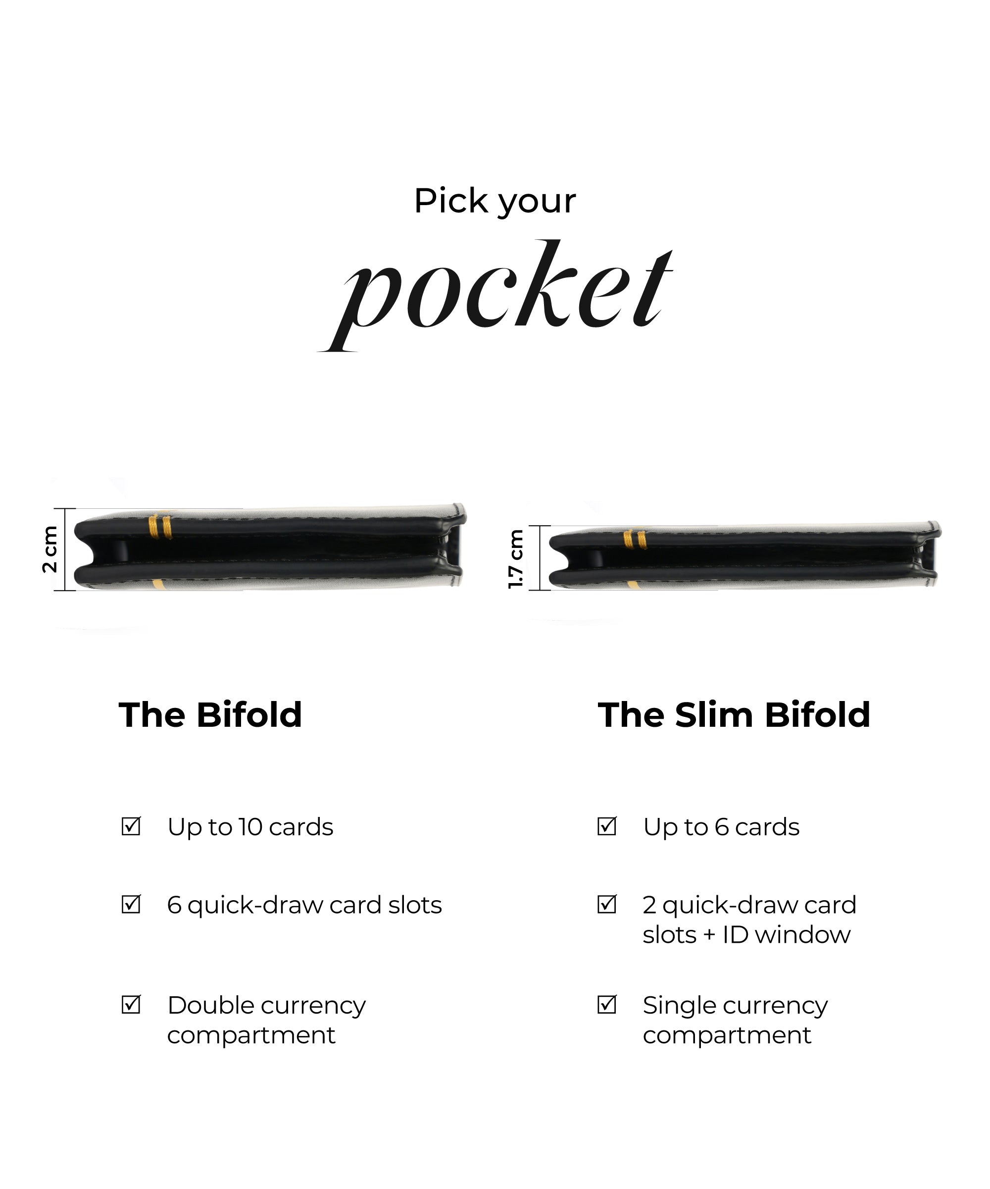 Stash Slim Bifold Wallet