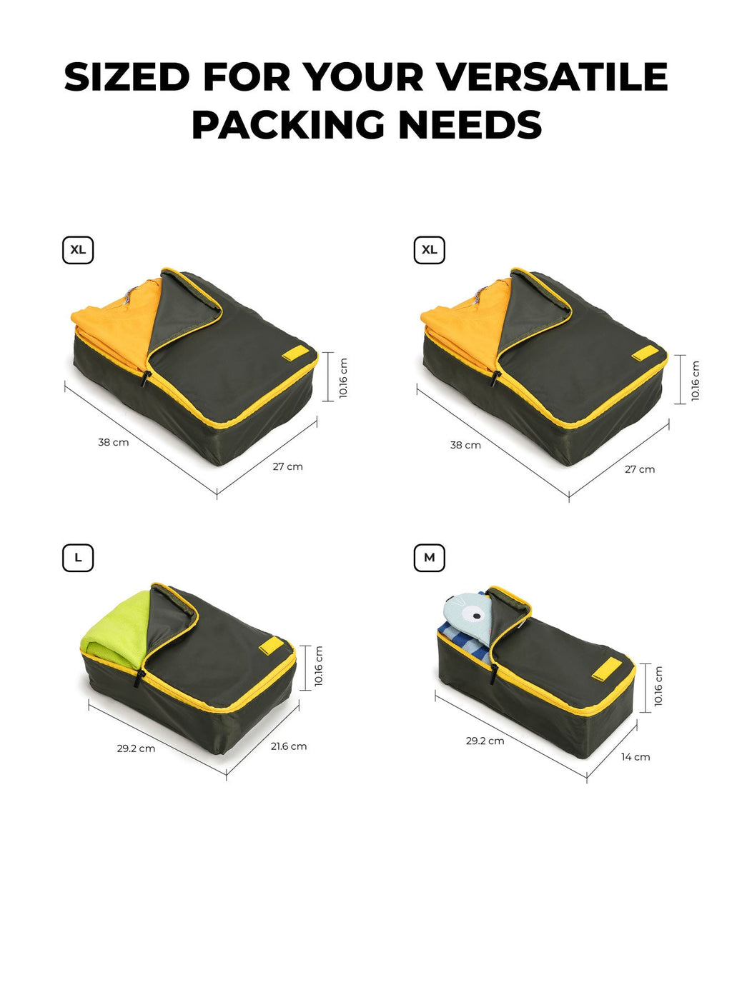 Packing Cubes (Set of 4)