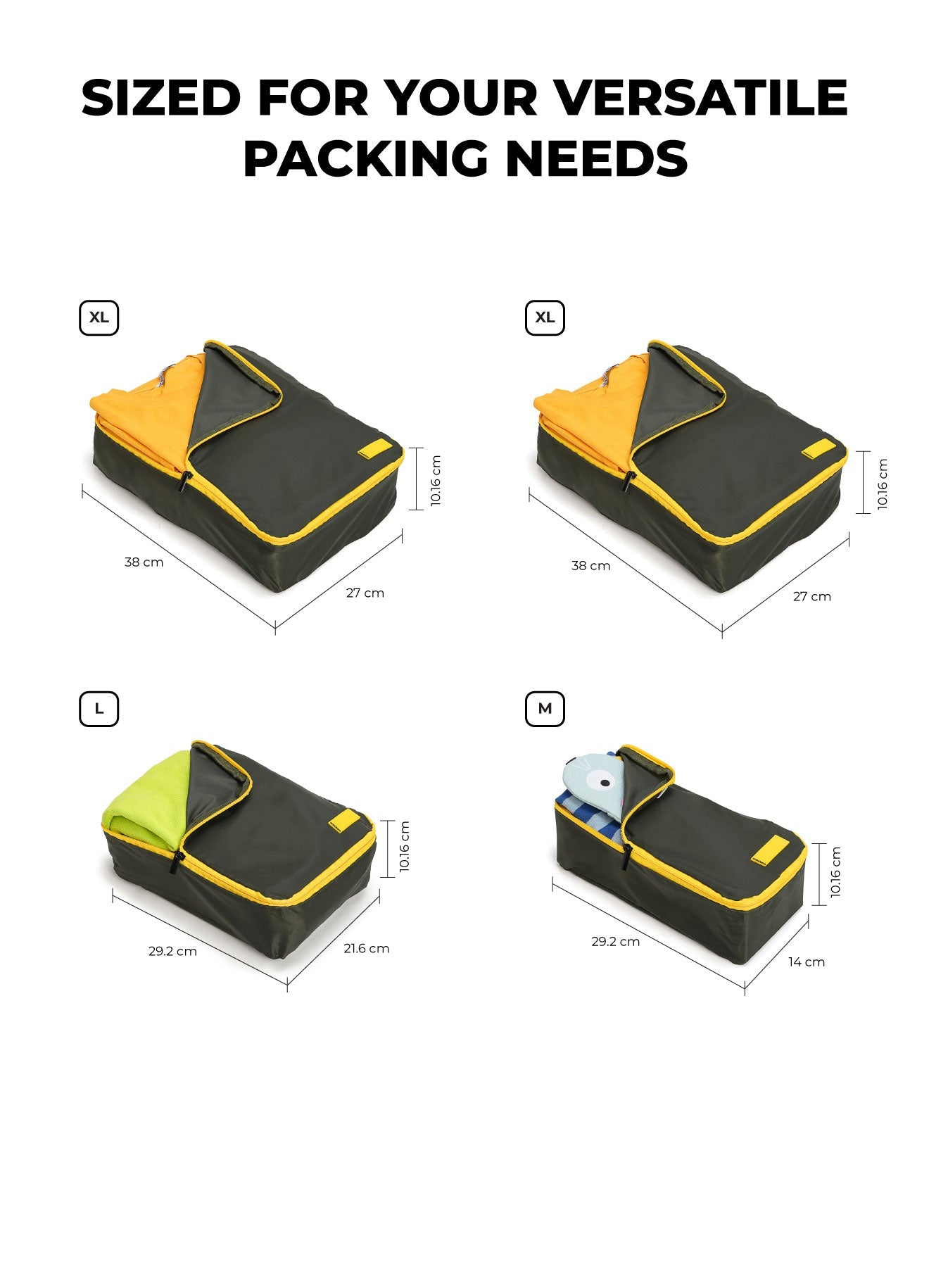 Packing Cubes (Set of 4)