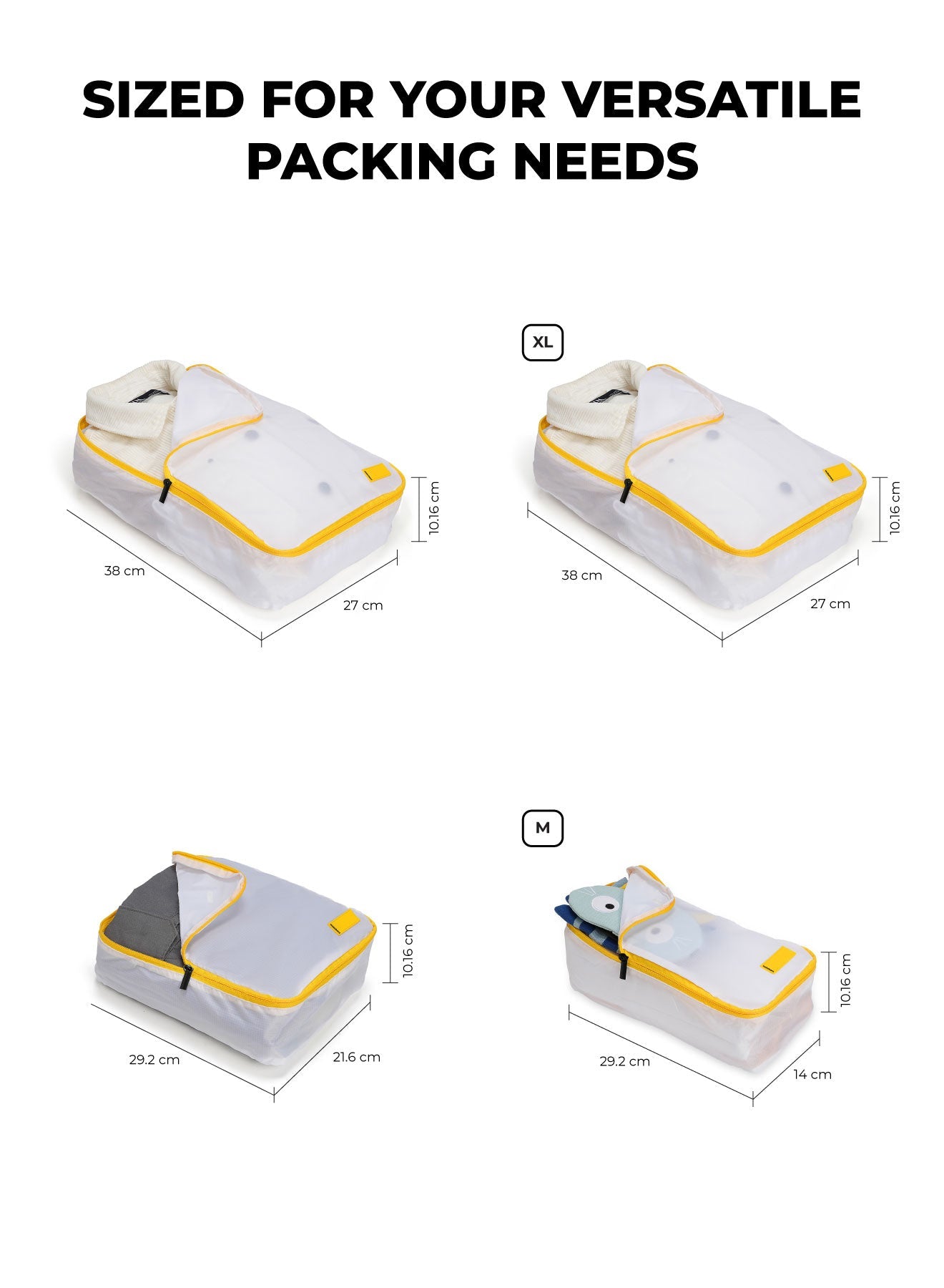 Packing Cubes (Set of 4)
