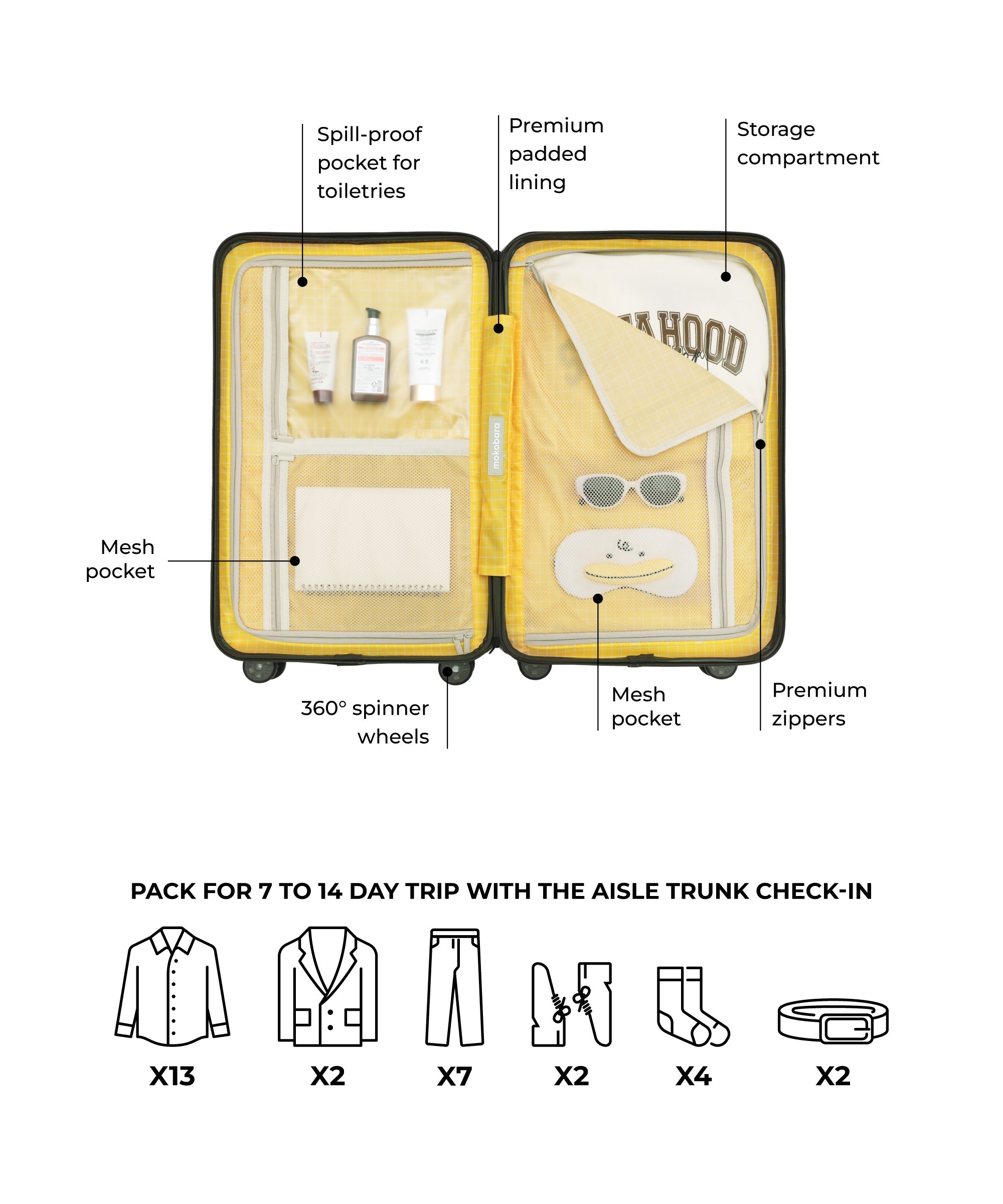 Aisle Trunk - Check-in