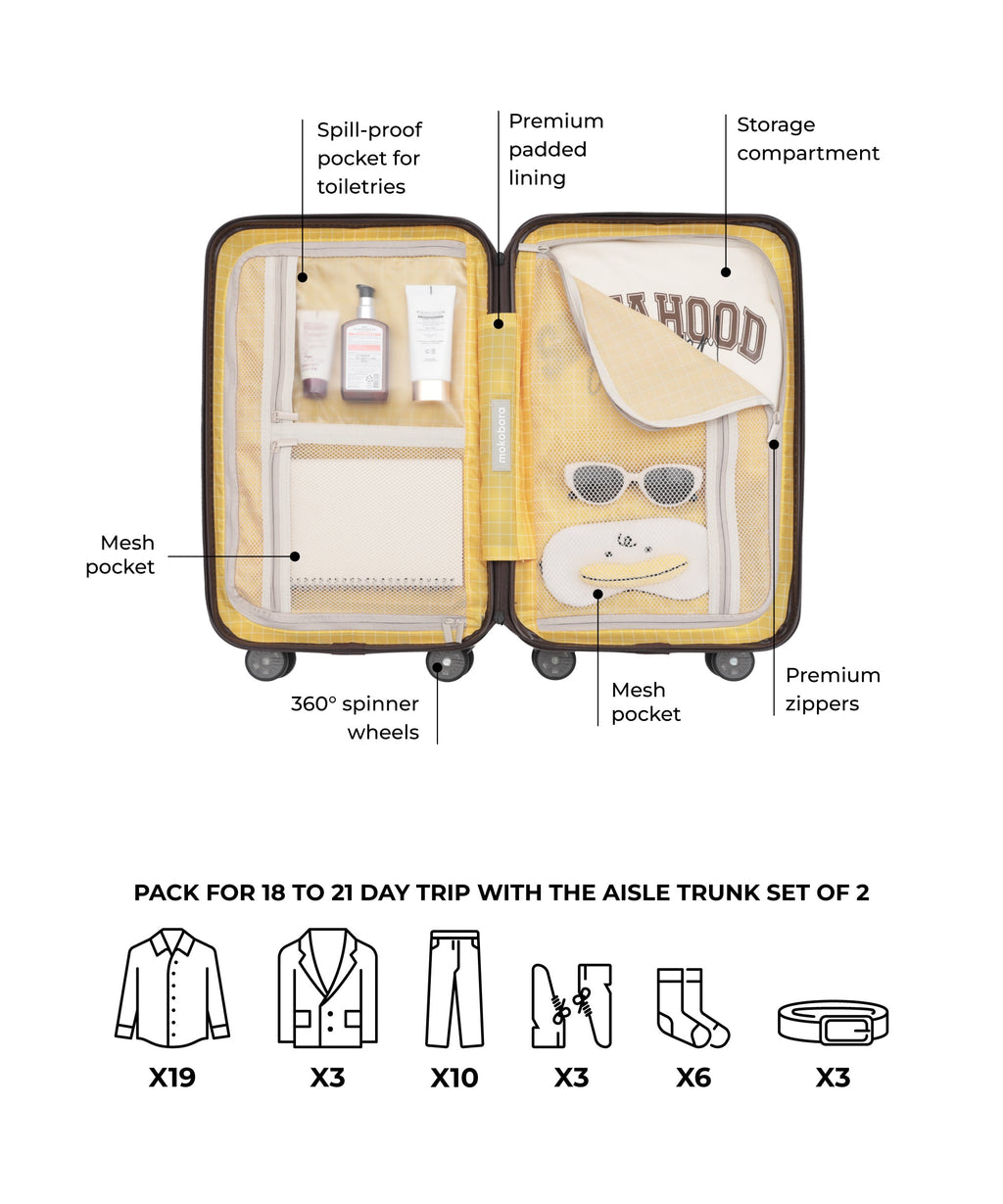 Aisle Trunk - Set of 2