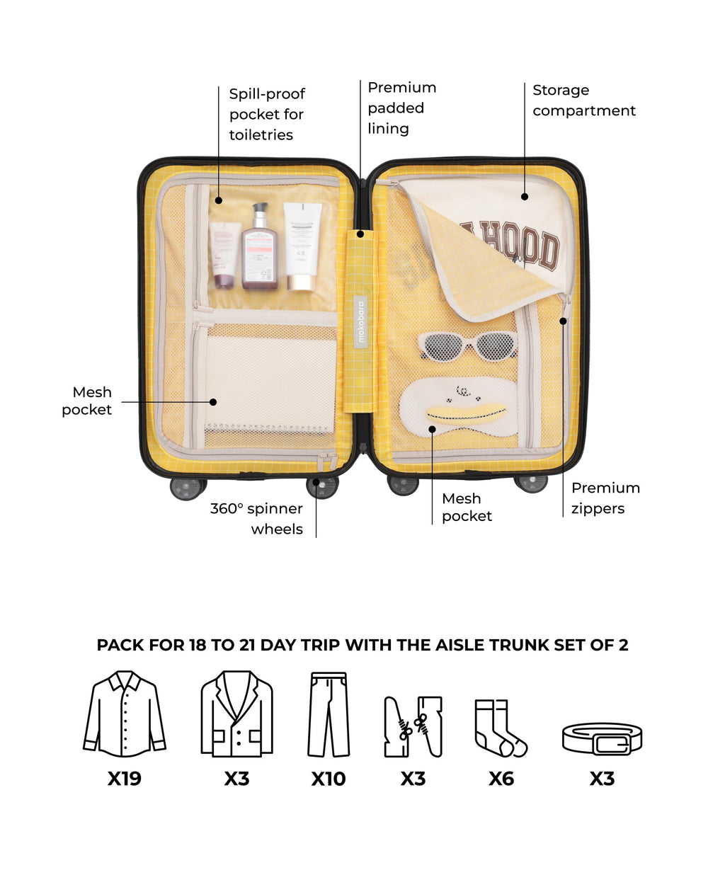 Aisle Trunk - Set of 2