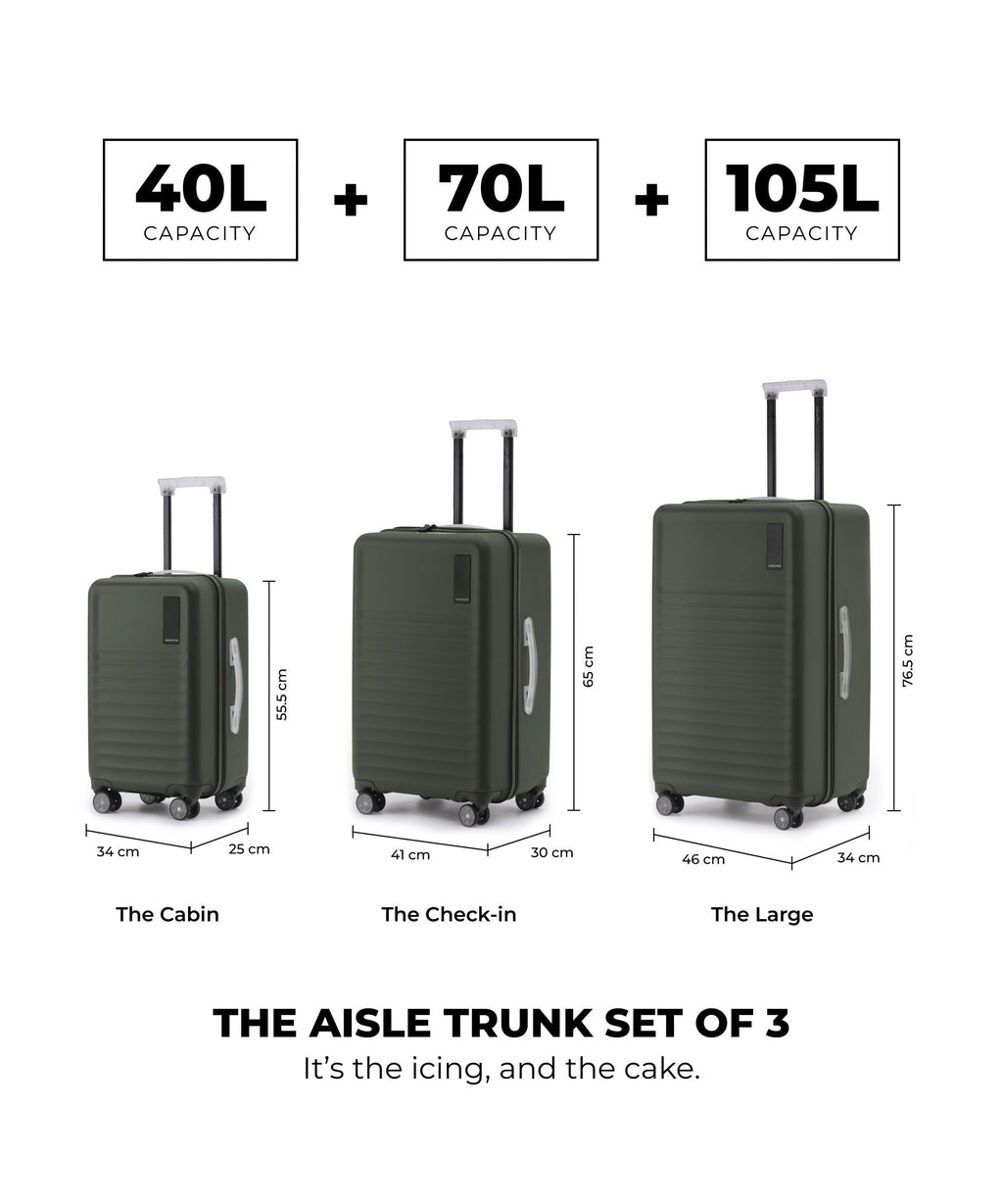 Aisle Trunk - Set of 3