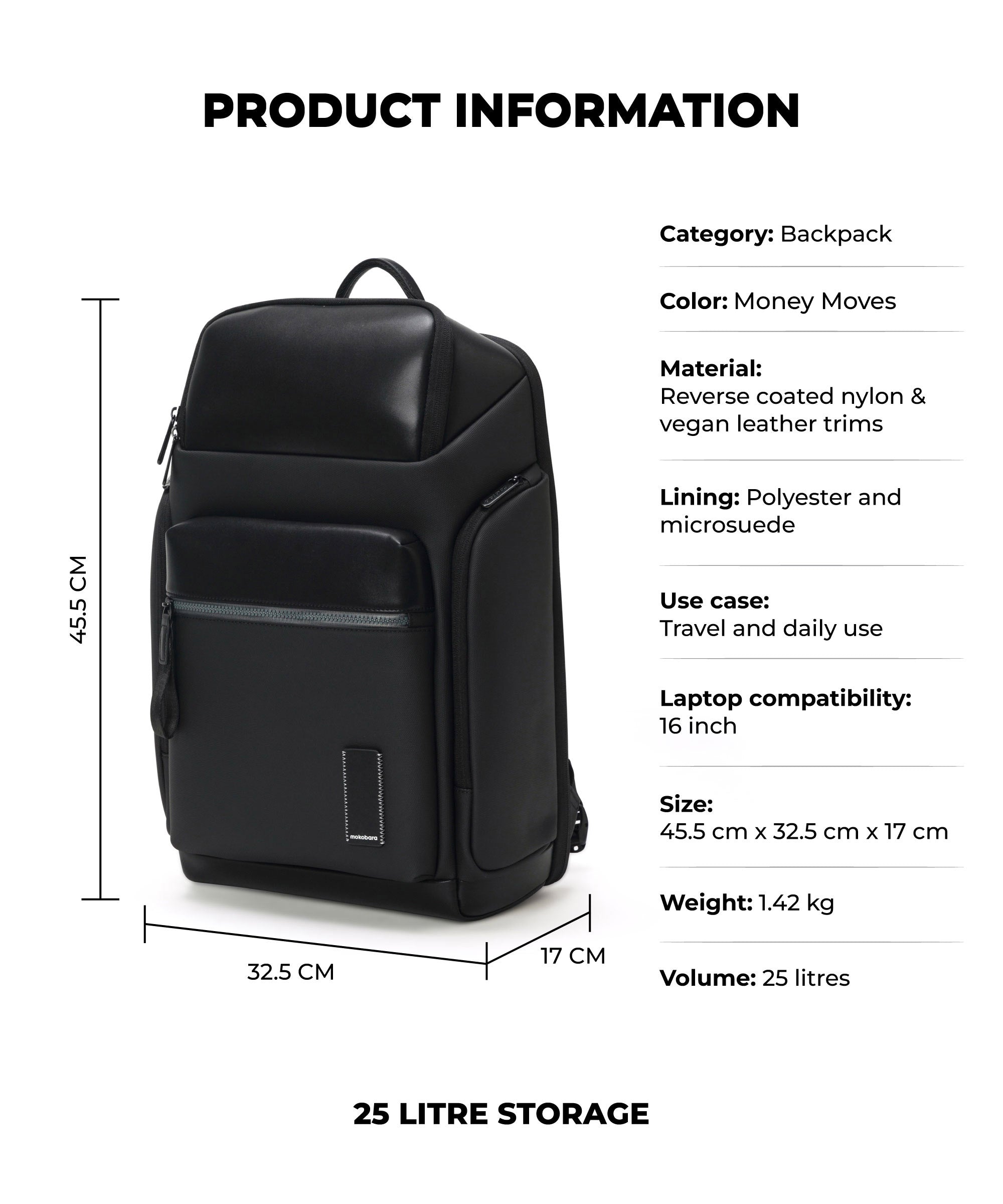 Astronaut Backpack - 25L