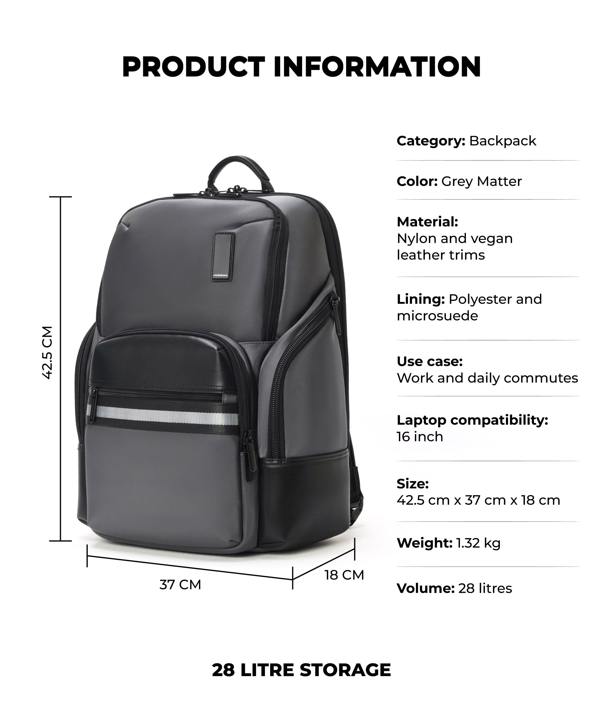Coupe Backpack - 28L