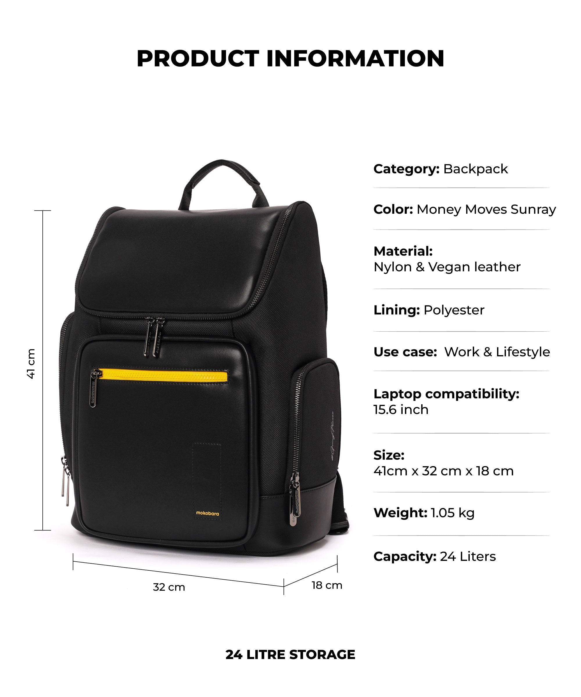 Hovercraft Backpack - 24L