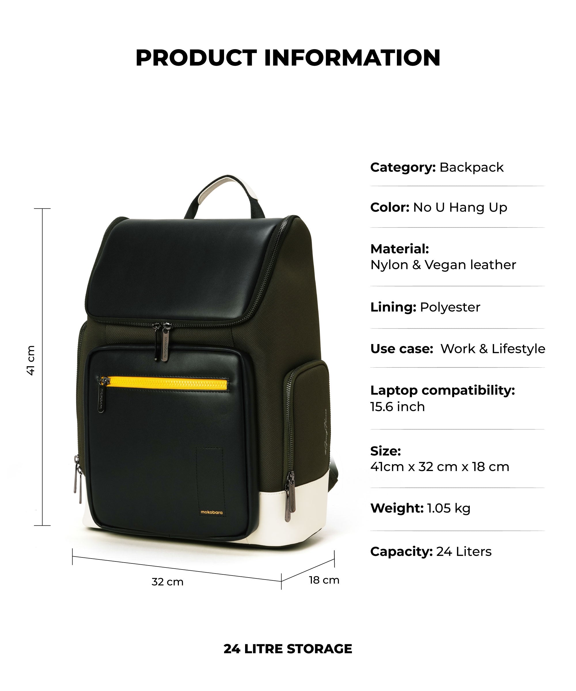 Hovercraft Backpack - 24L