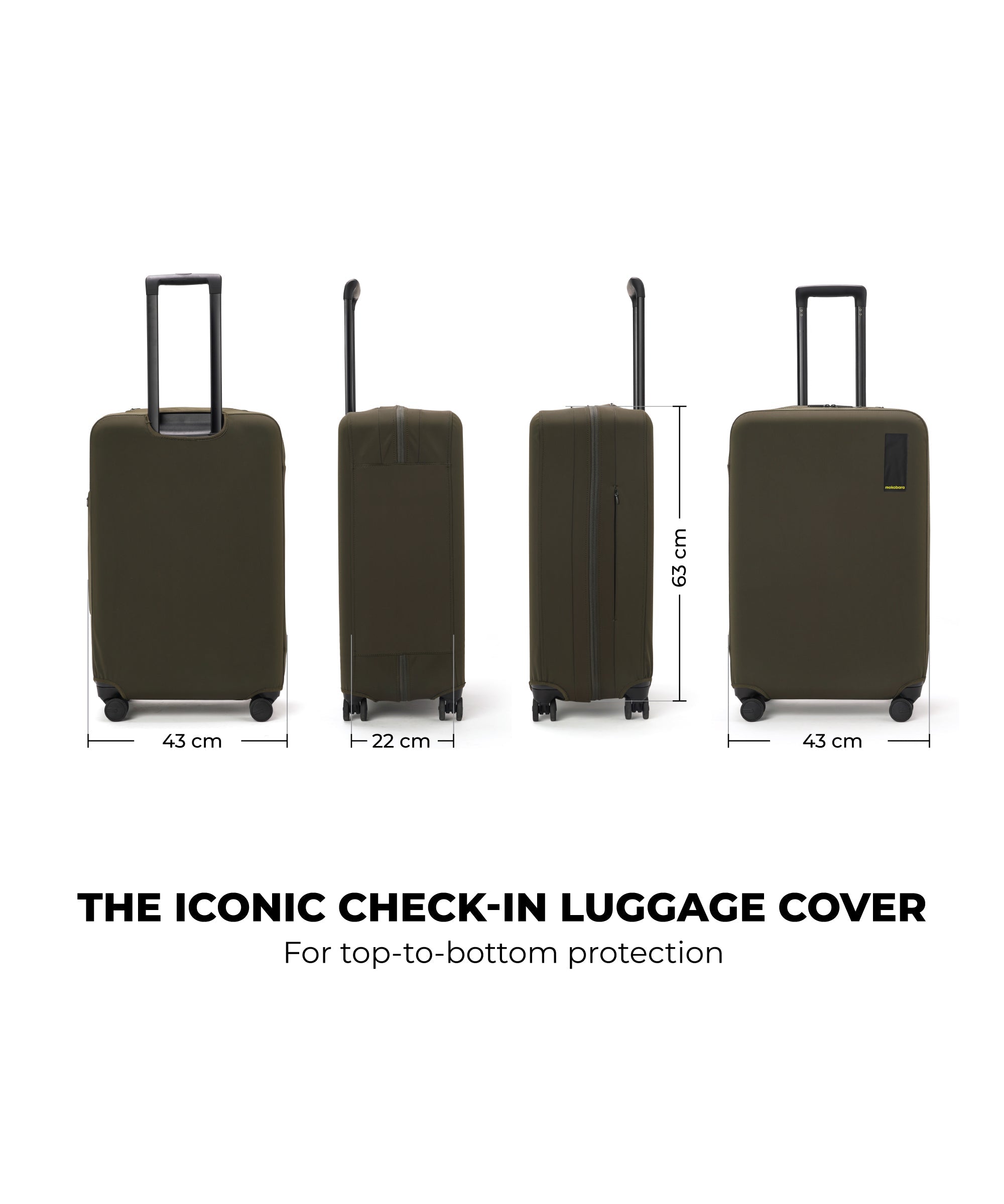 Iconic Luggage Cover