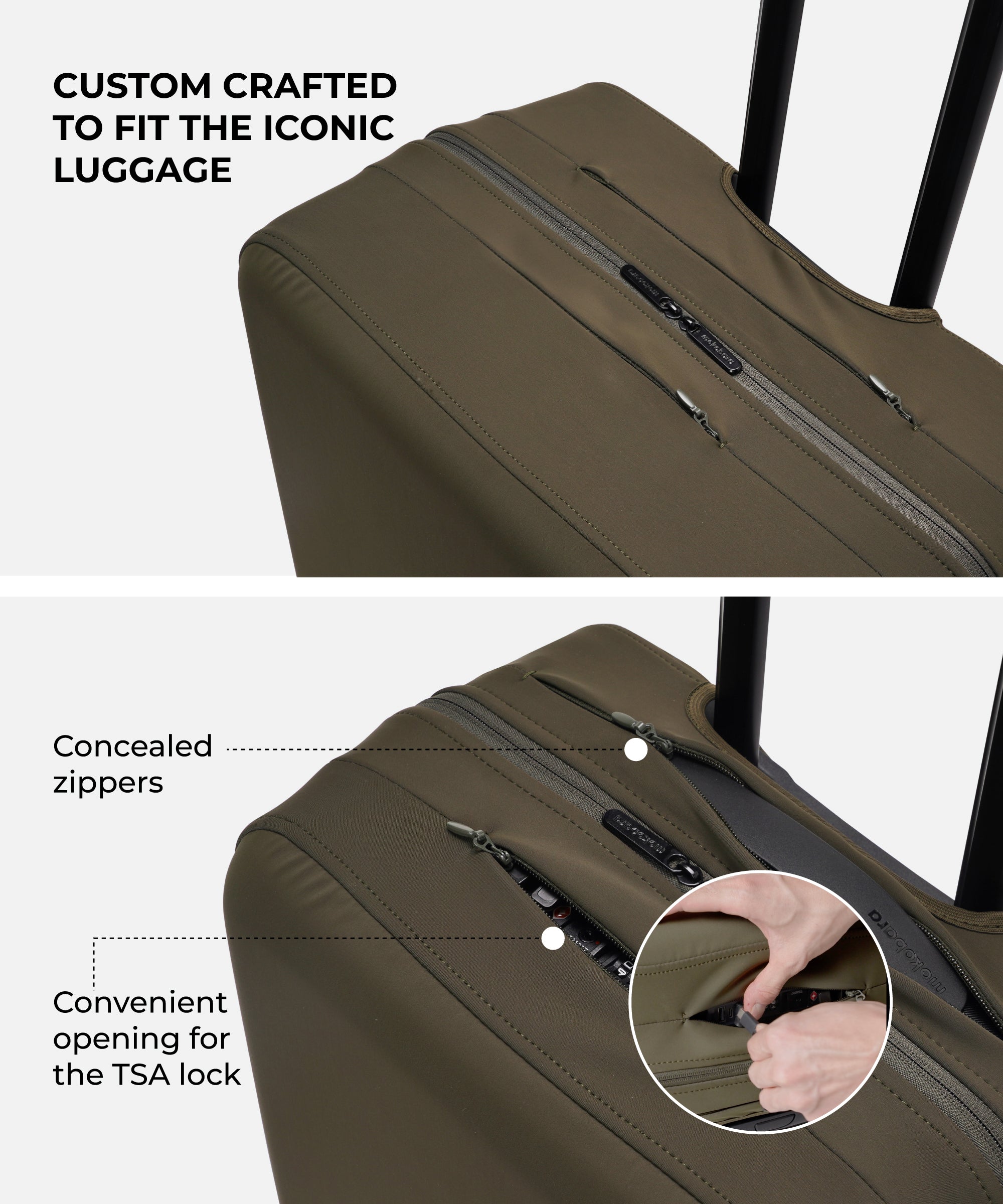 Iconic Luggage Cover