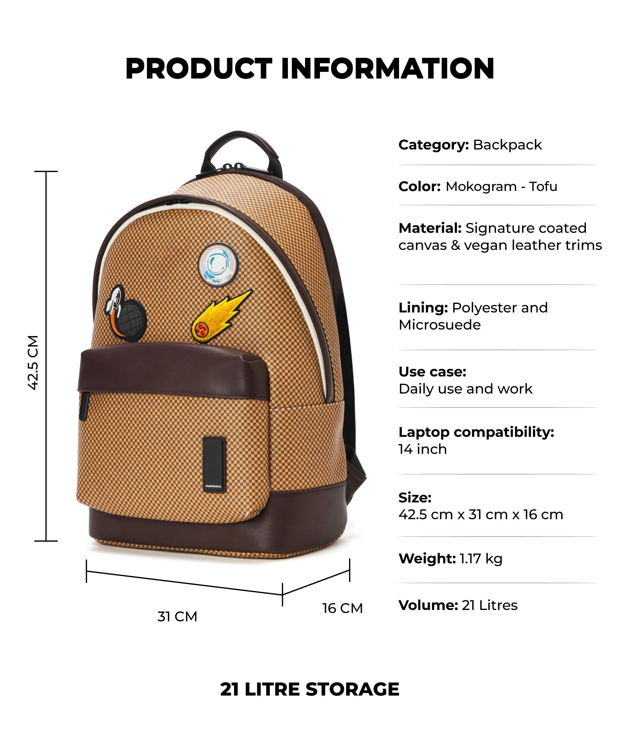 Kickstreet Backpack - 21L