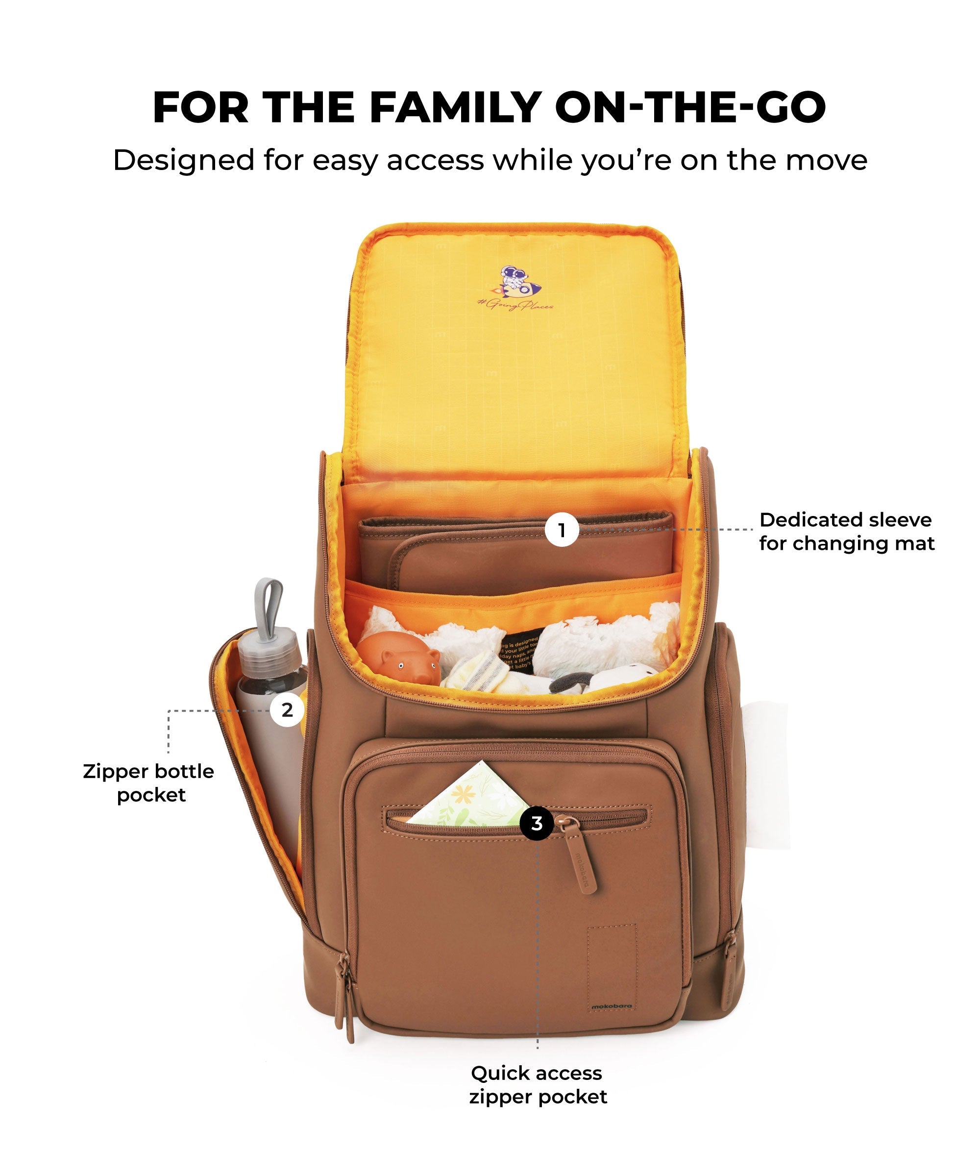 Tinker Diaper Backpack - 23L