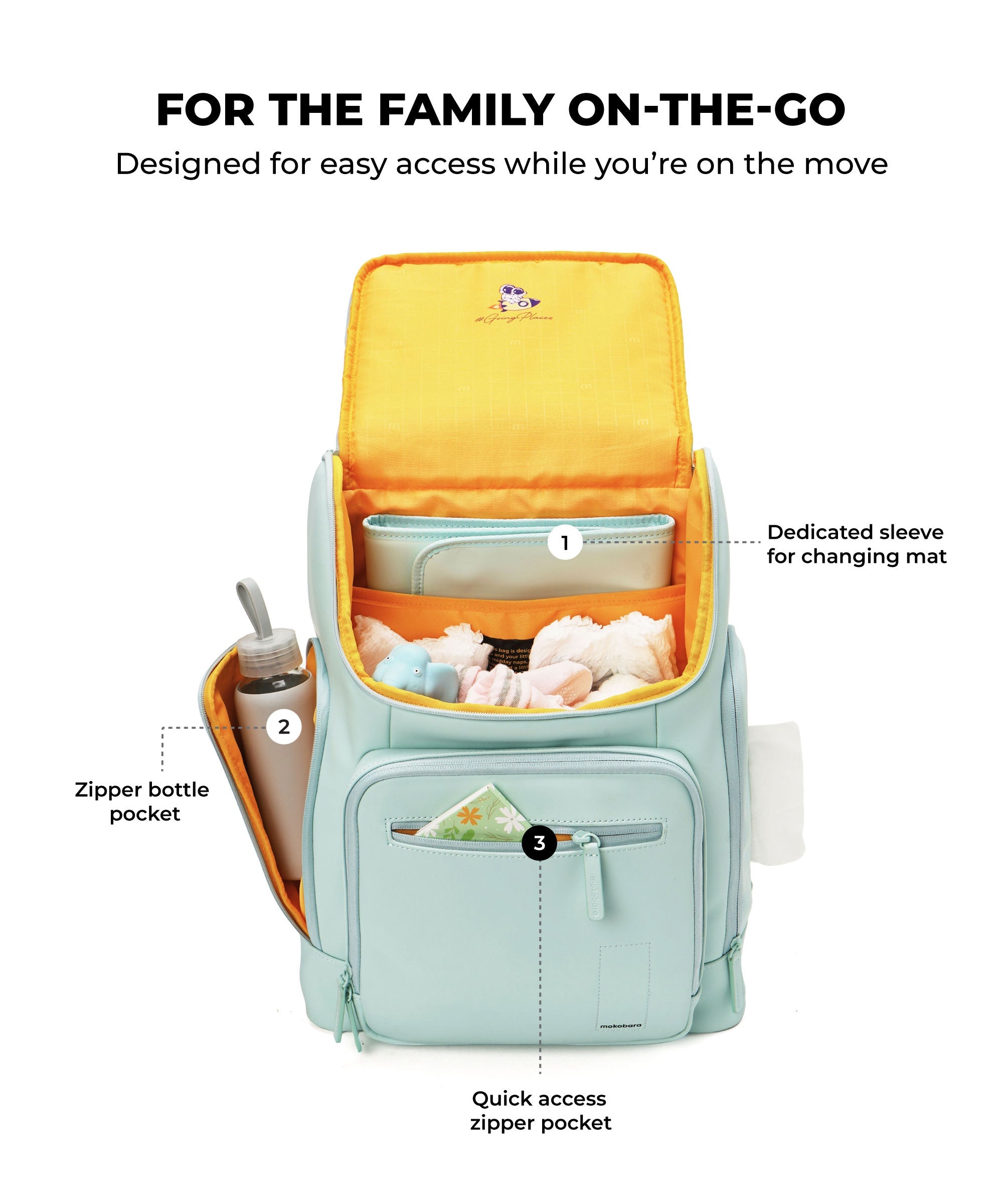 Tinker Diaper Backpack - 23L