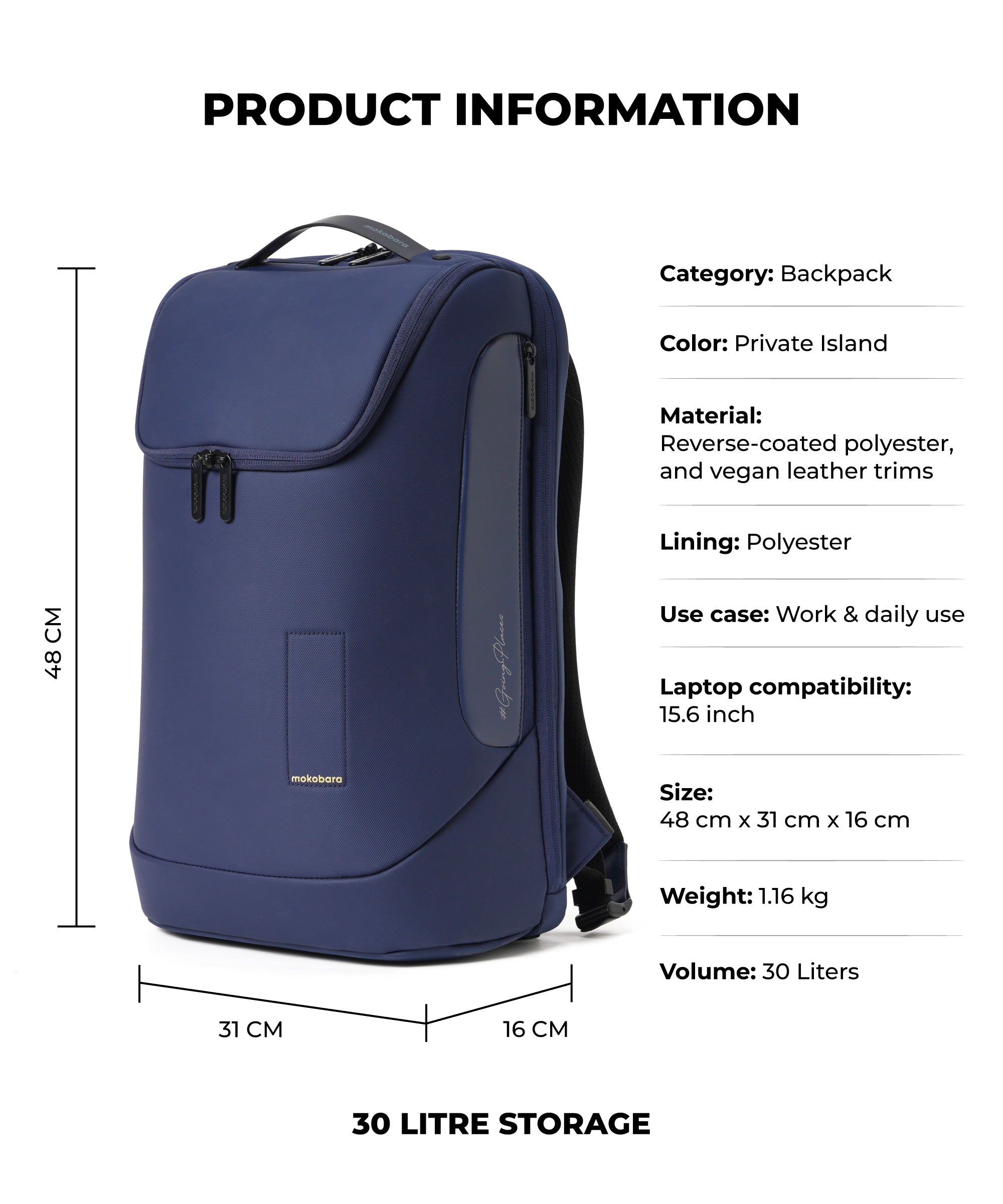 Transit Backpack - 30L