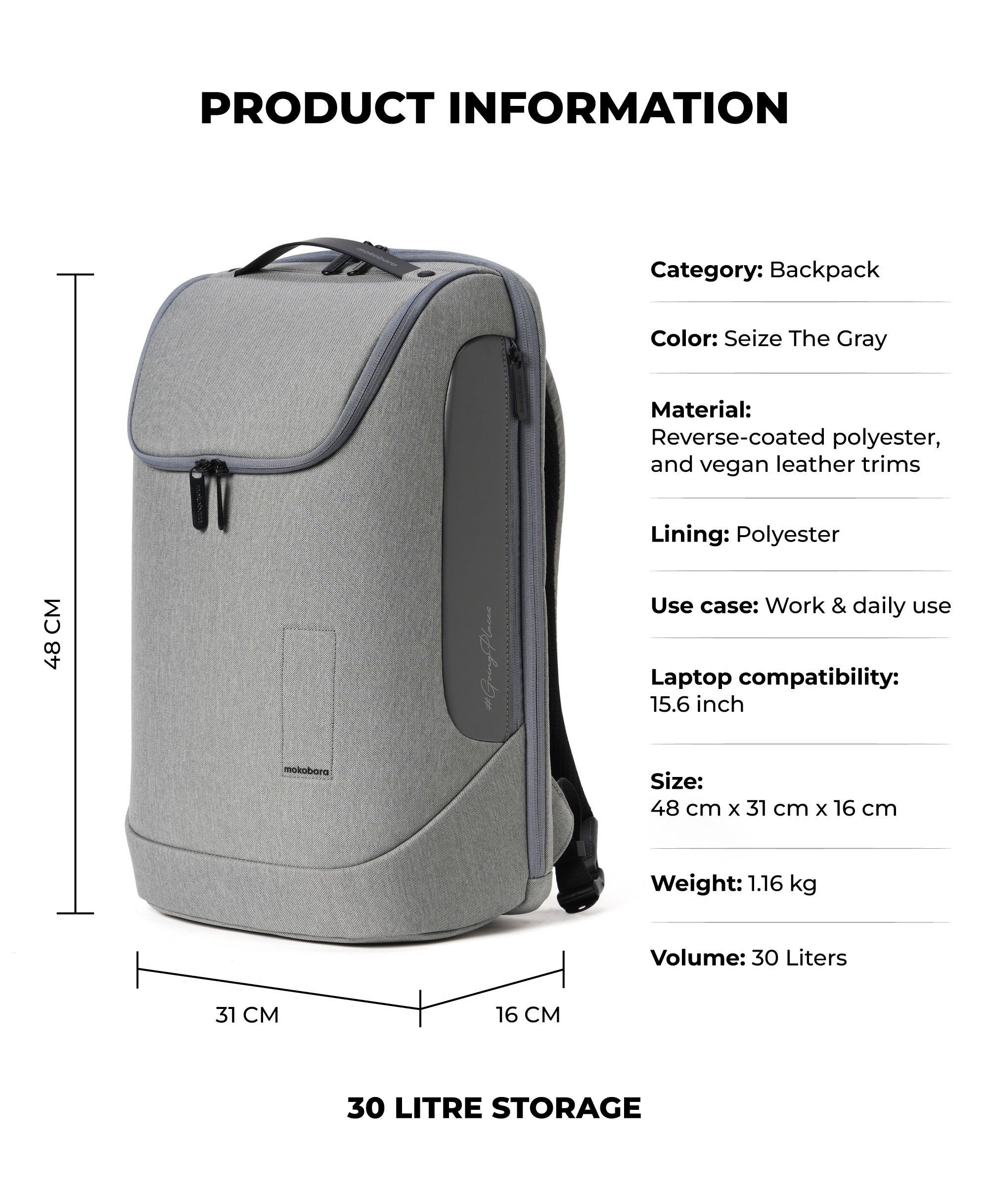 Transit Backpack - 30L