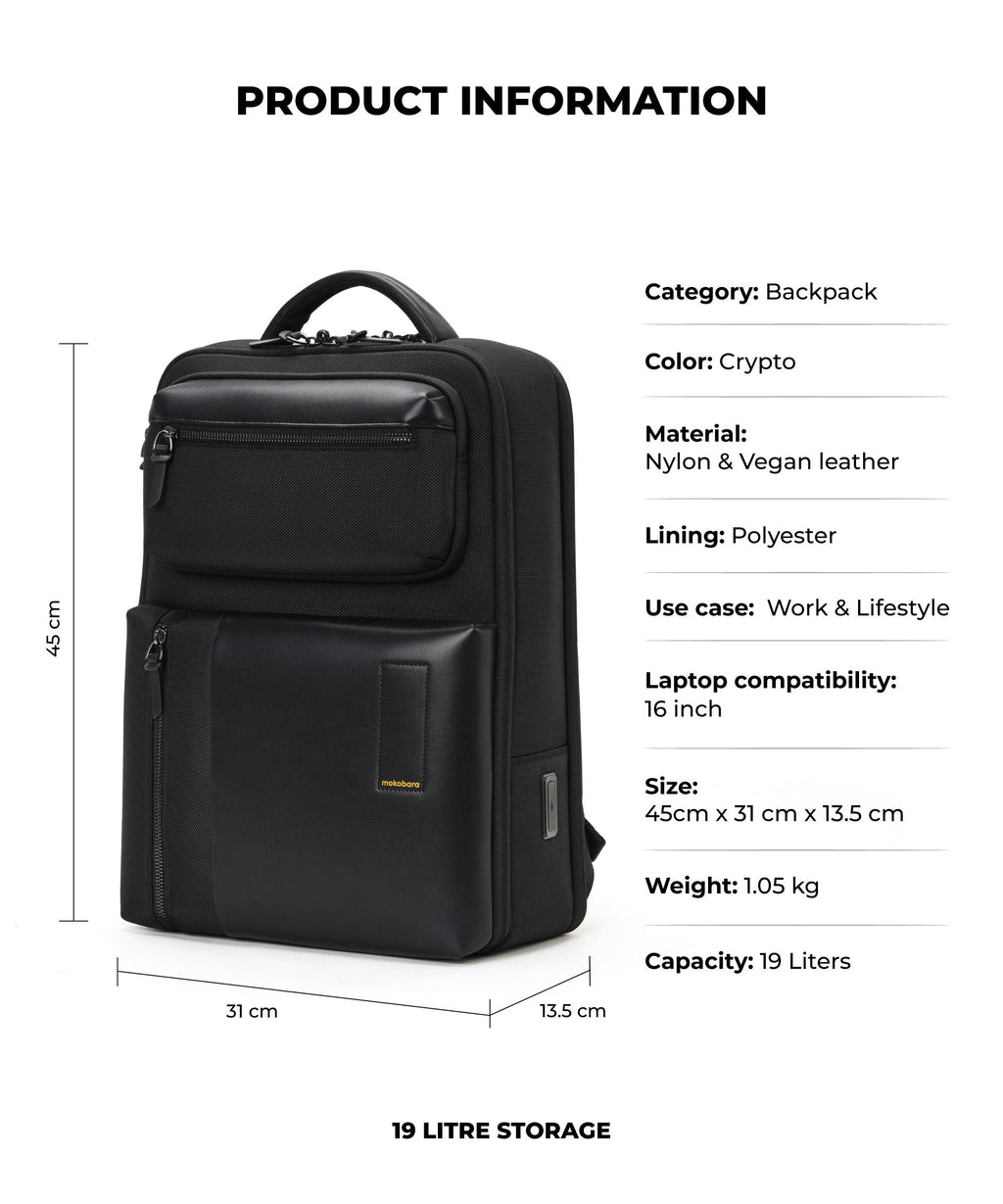 Work Backpack - 19L