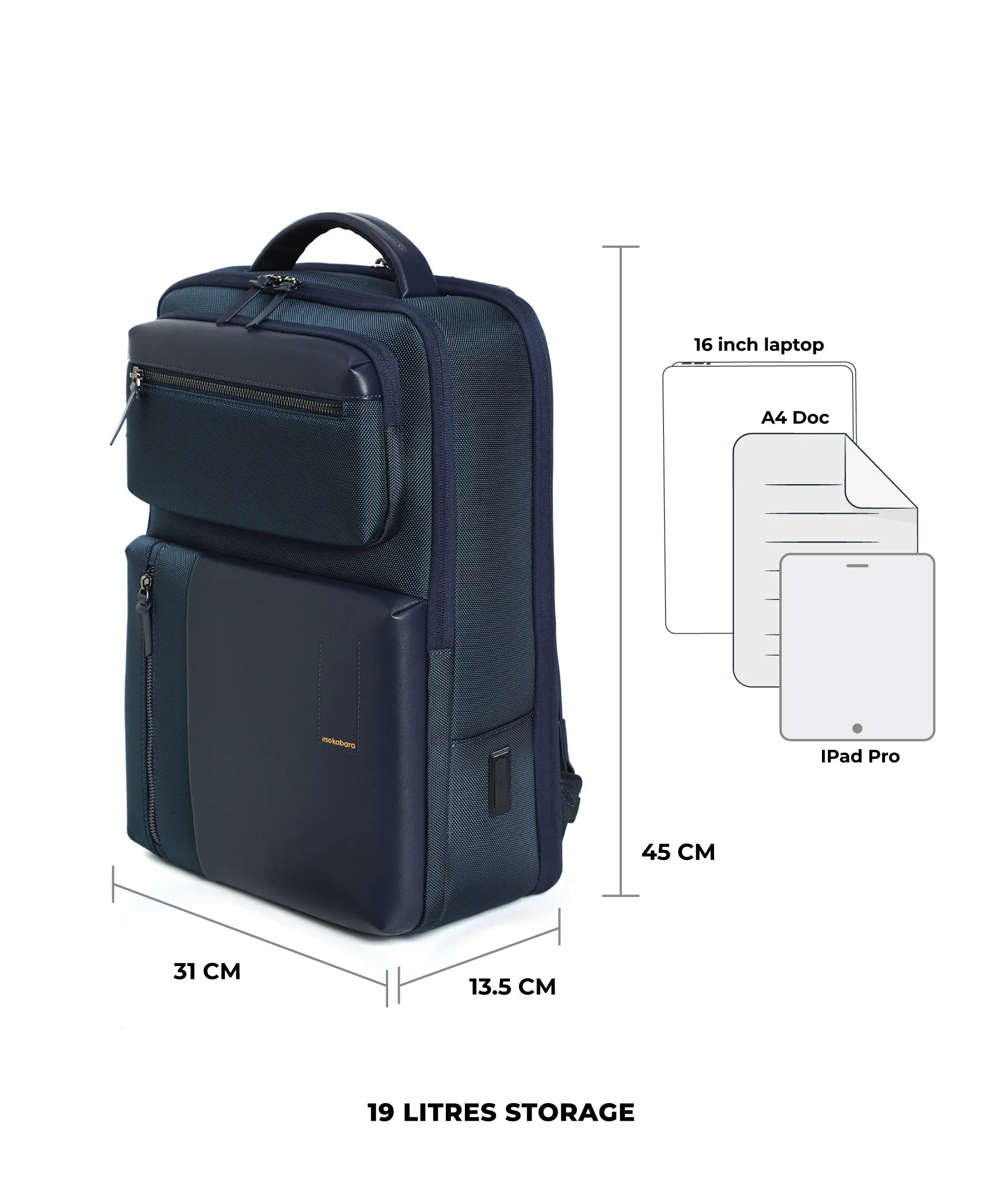 Work Backpack - 19L