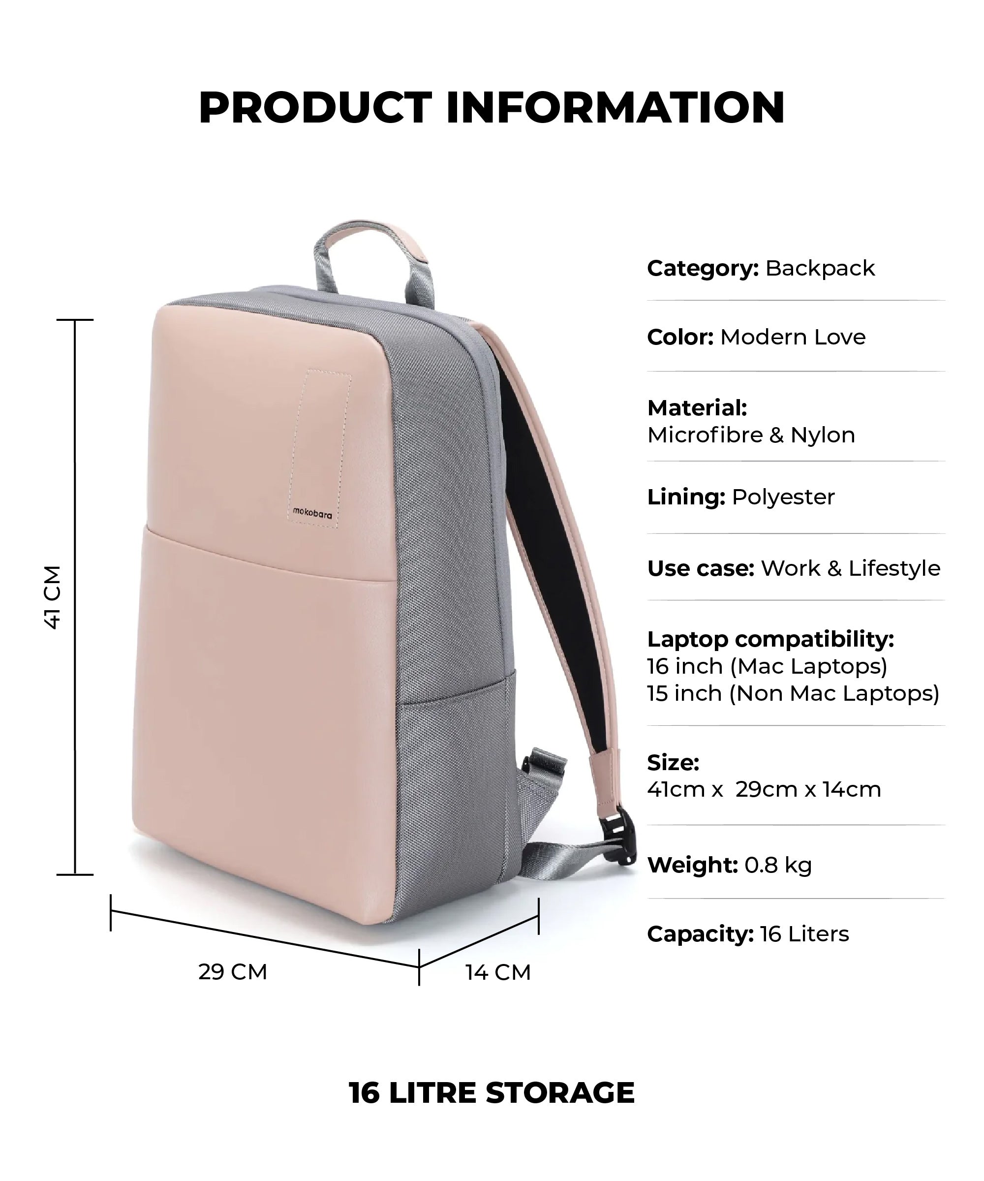 Backpack - 16L