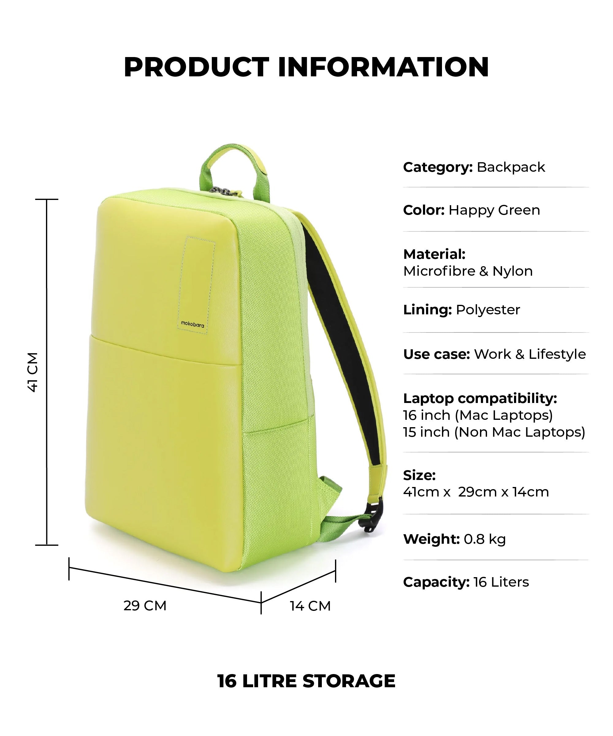 Backpack - 16L