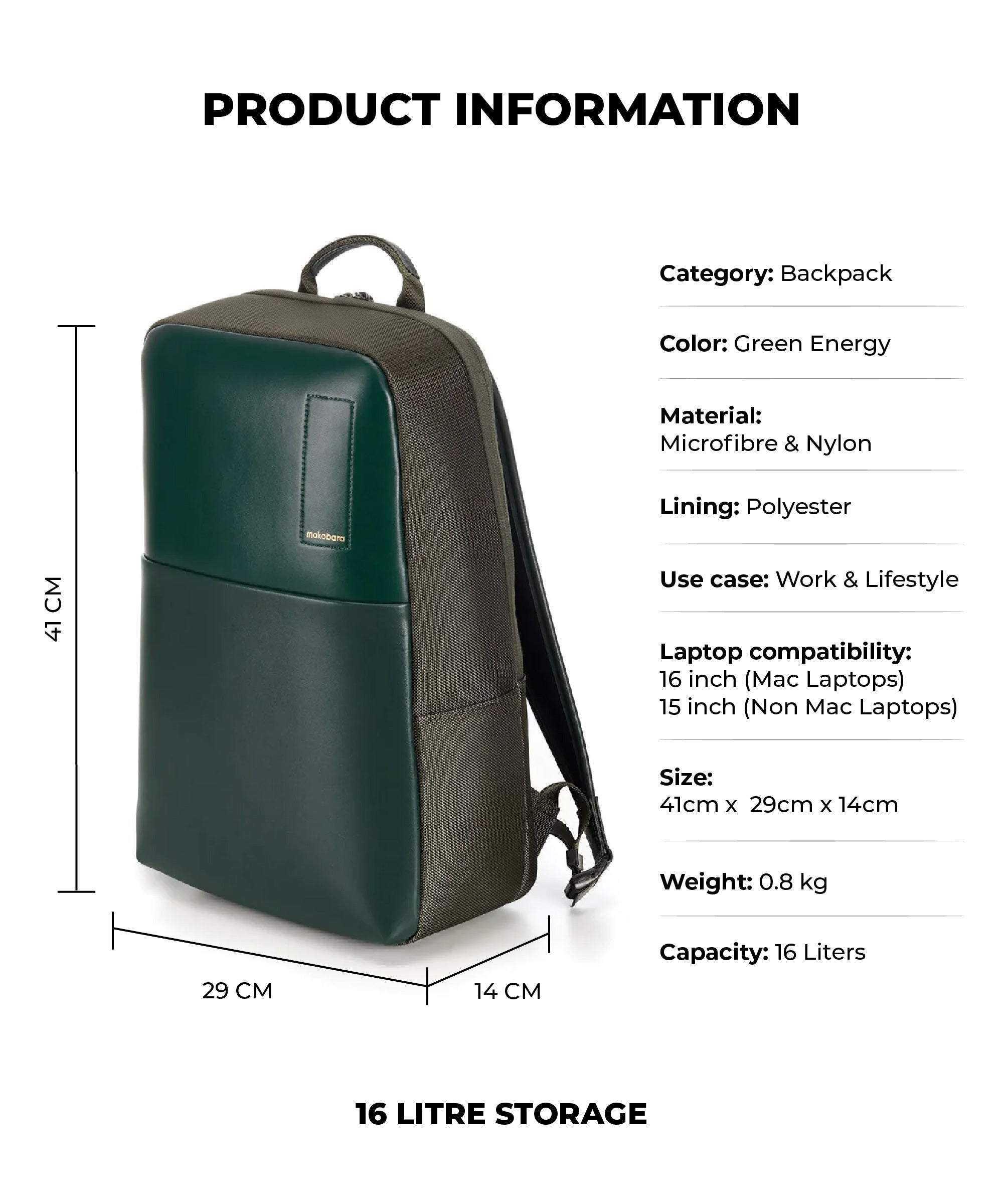 Backpack - 16L