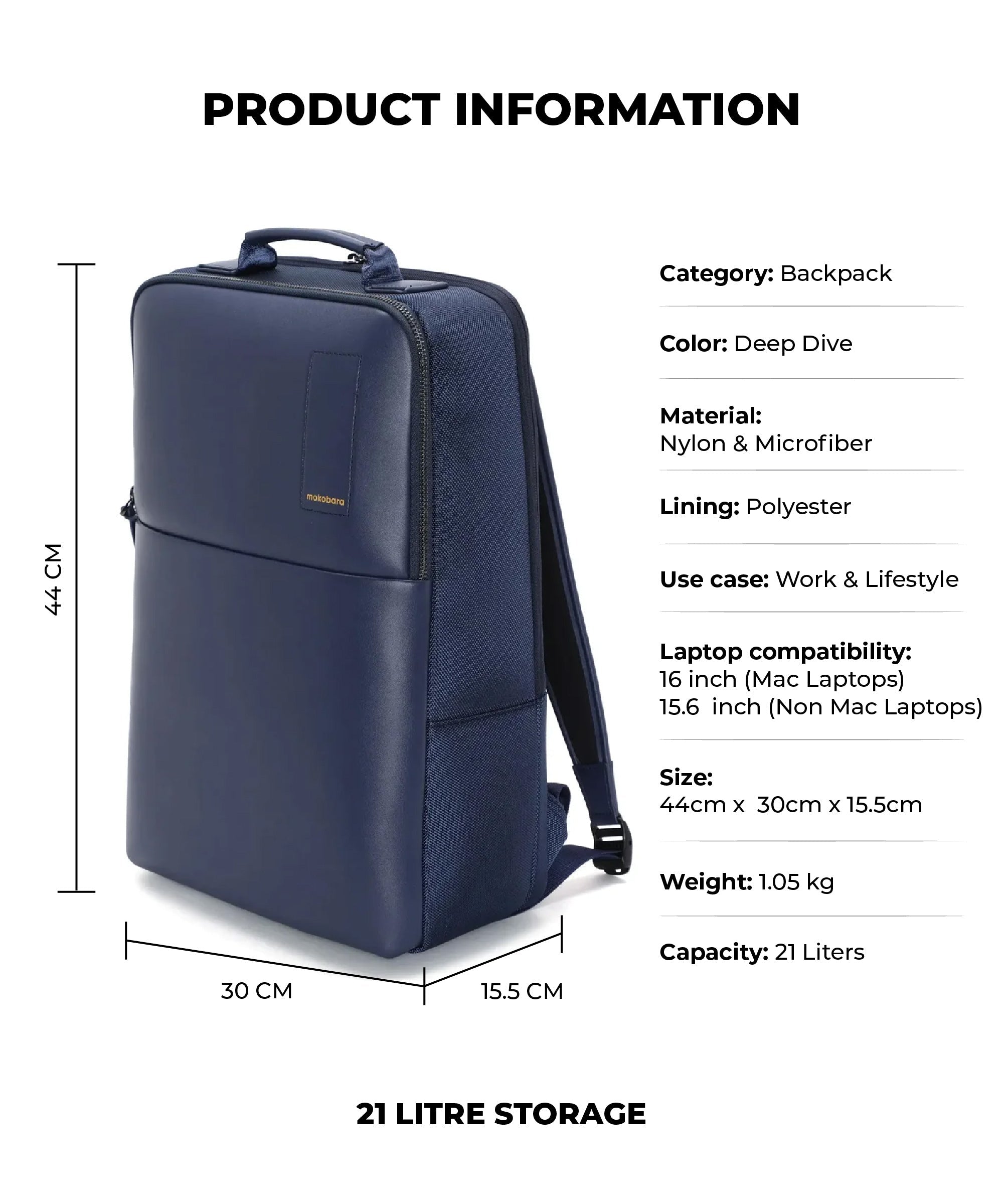 Backpack Pro - 21 L