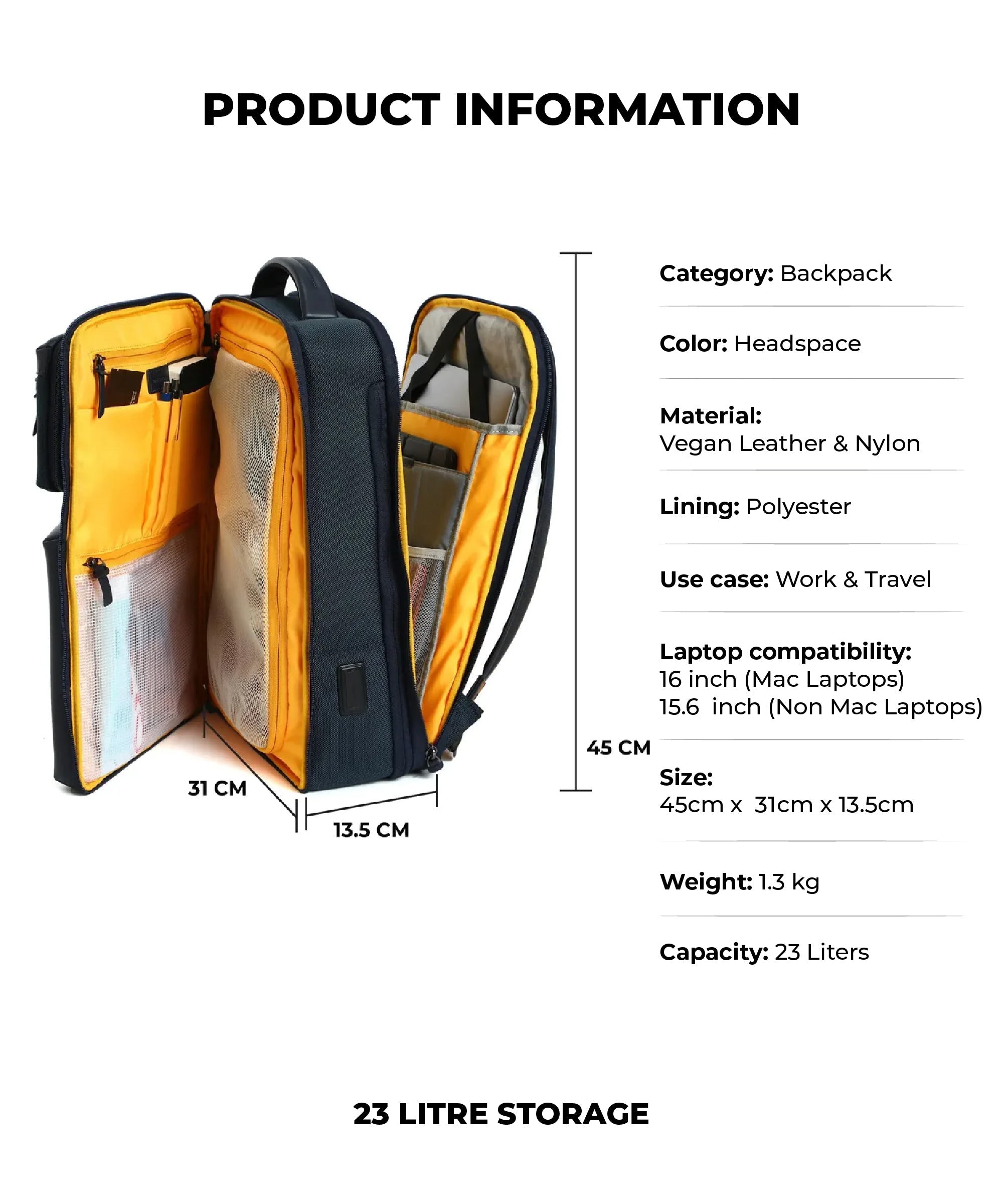 Overnighter Backpack - 23L (V1)