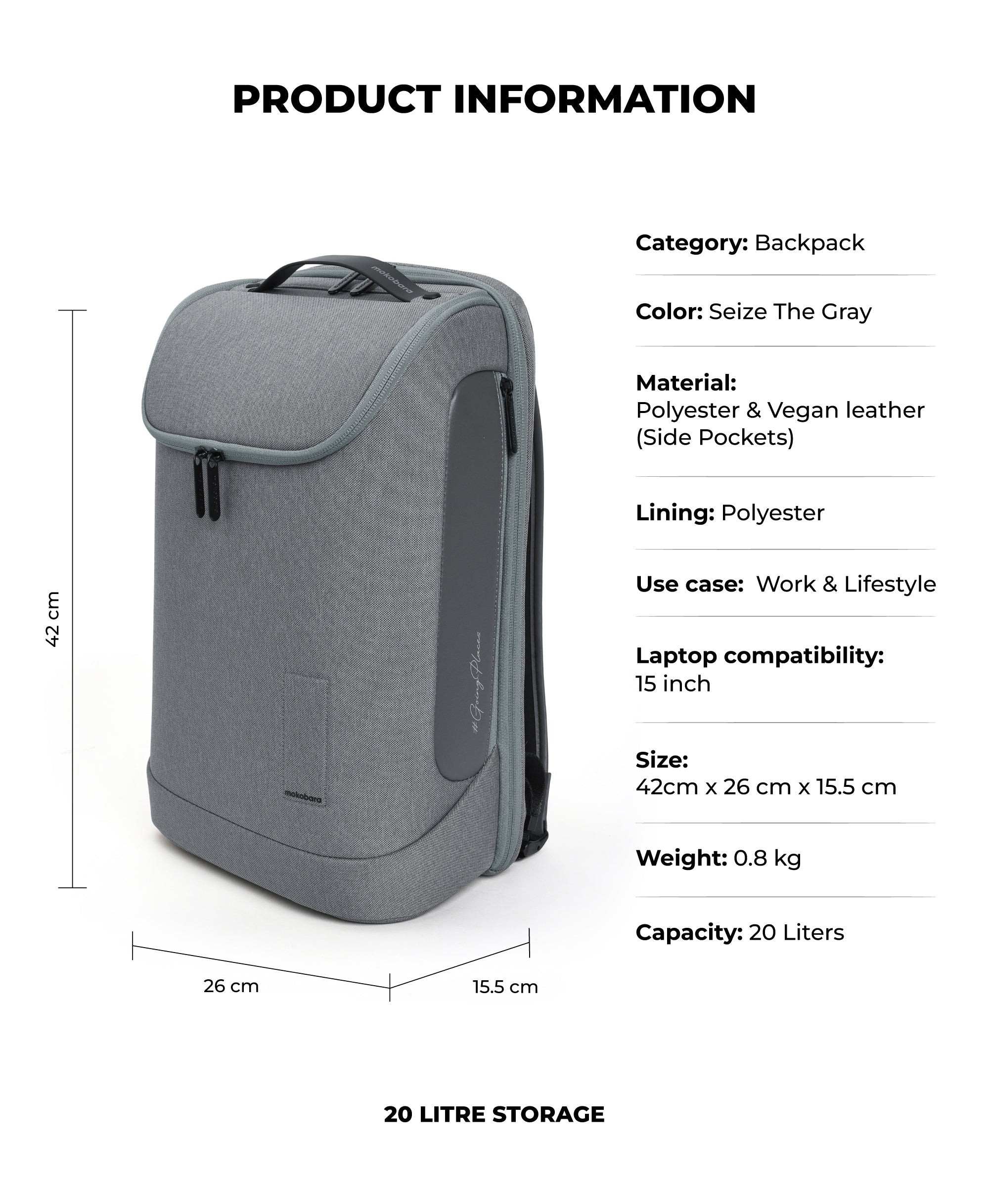 Transit Backpack - 20L
