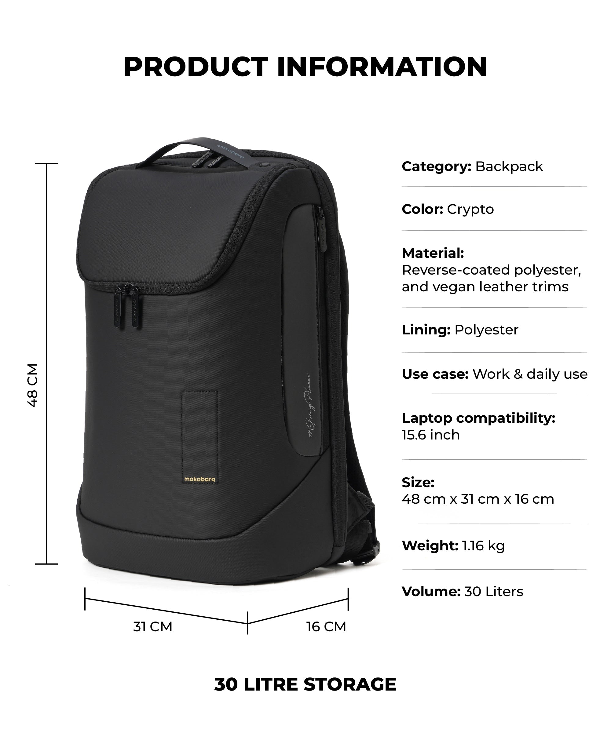Transit Backpack - 30L
